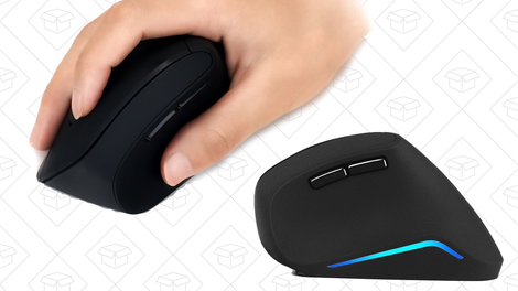 Velocifire Wireless Ergonomic Vertical Mouse | $10 | Amazon | Promo code DPBPWVLC